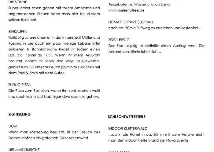 Domblick Prázdninový dům Merseburg